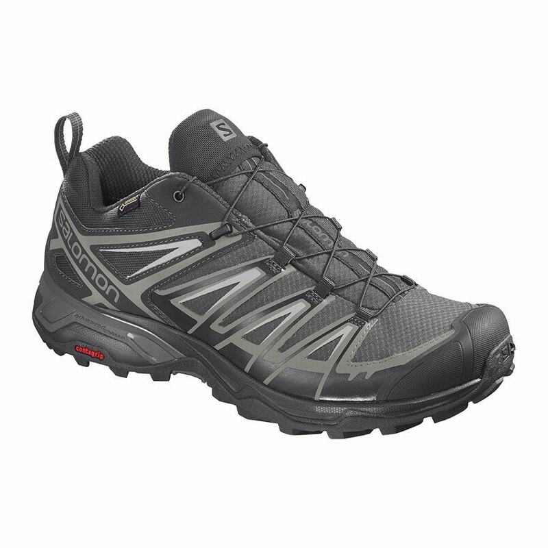 Zapatillas Trekking Salomon Hombre Gris - Salomon Argentina X ULTRA 3 GORE-TEX ,150842-NUA